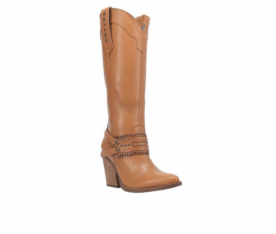 Knee High And Riding Boots * | Outlet Women'S Dingo Boot Masquerade Western Boots Camel