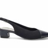 Block Heels * | Best Deal Women'S Easy Street Pratt Slingback Pumps Navy