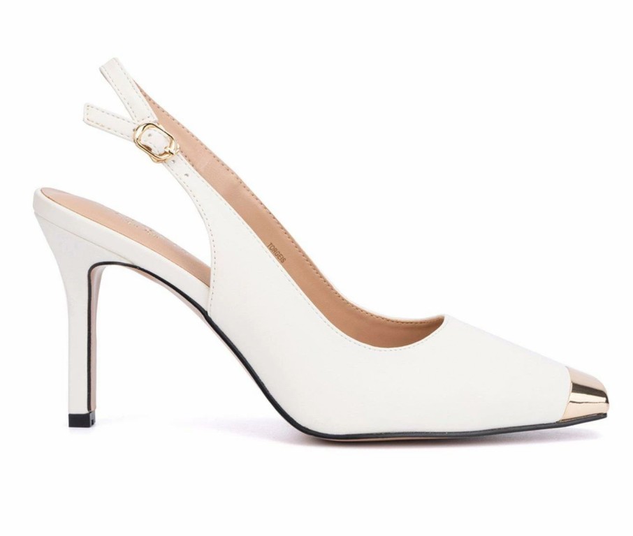 Pumps * | Flash Sale Women'S Torgeis Verity Pumps White