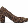 Block Heels * | New Women'S Aerosoles Bettie Pumps Leopard