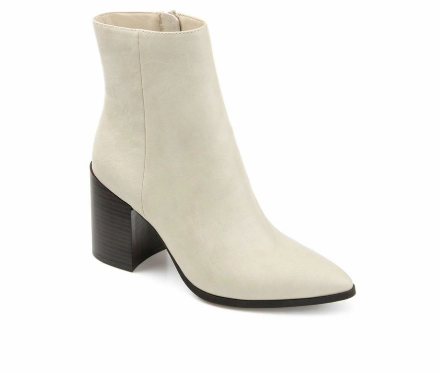 Ankle Boots And Booties * | Outlet Women'S Journee Collection Kathie Booties Off White