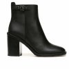 Ankle Boots And Booties * | Hot Sale Women'S Franco Sarto Rivet Heeled Booties Black