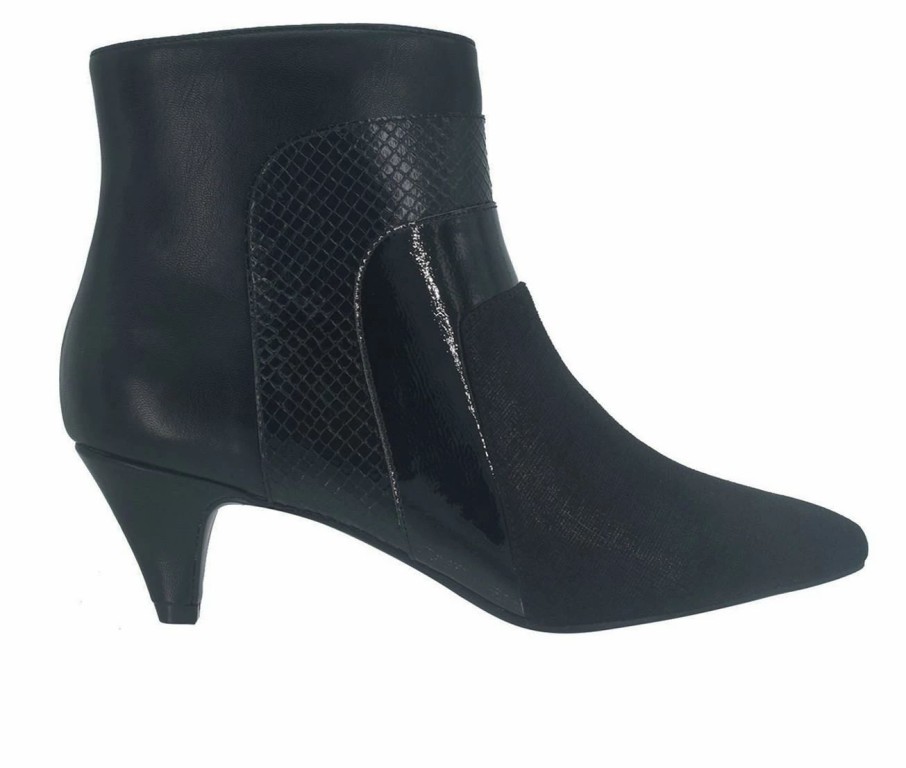 Heeled Boots * | Discount Women'S Impo Eila Booties Black