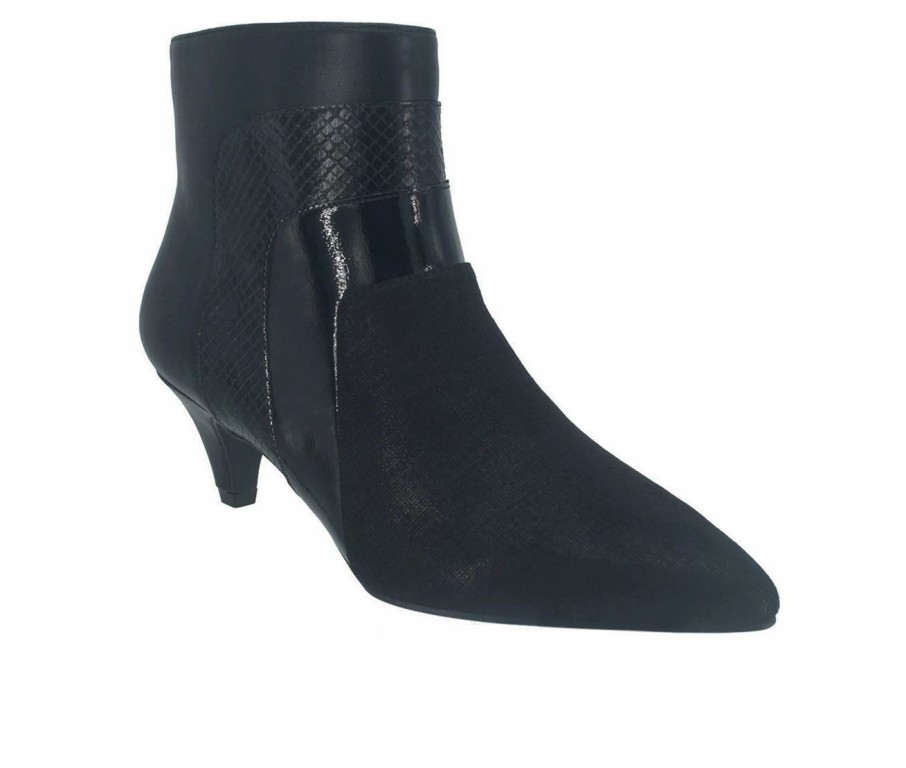 Heeled Boots * | Discount Women'S Impo Eila Booties Black