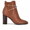 Ankle Boots And Booties * | Best Reviews Of Women'S Nine West Donda Booties Brown