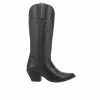 Heeled Boots * | Discount Women'S Dingo Boot Tin Lizzy Western Boots Black