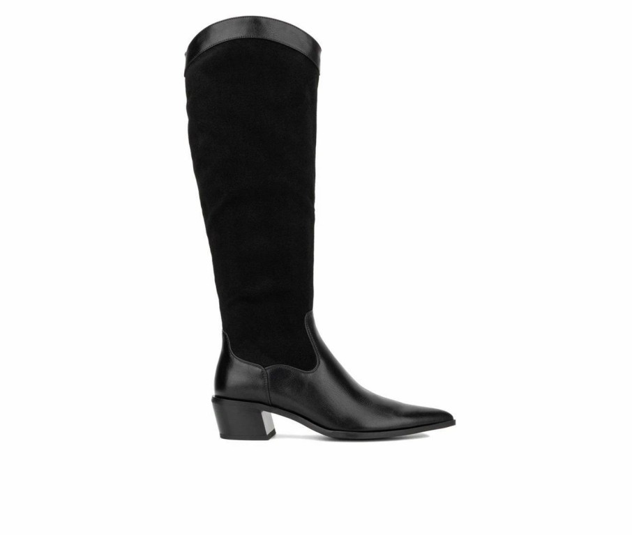 Heeled Boots * | Coupon Women'S Torgeis Venezia Knee High Boots Black