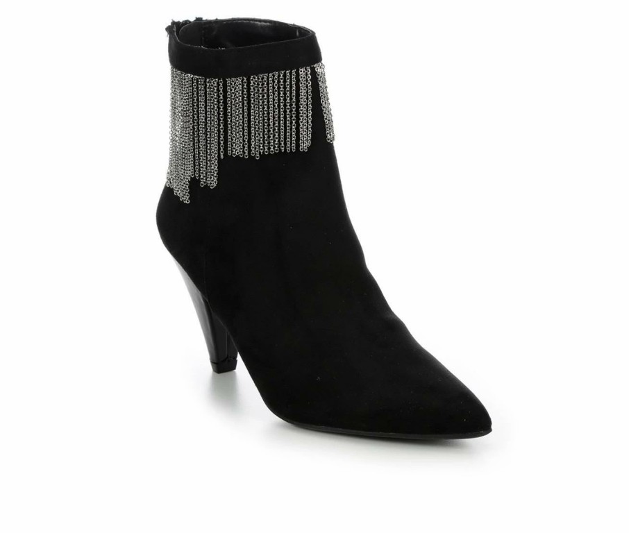 Heeled Boots * | Deals Women'S Impo Toledo Ii Sustainable Heeled Booties Black