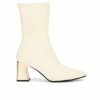 Heeled Boots * | Budget Women'S Torgeis Eugena Booties Beige