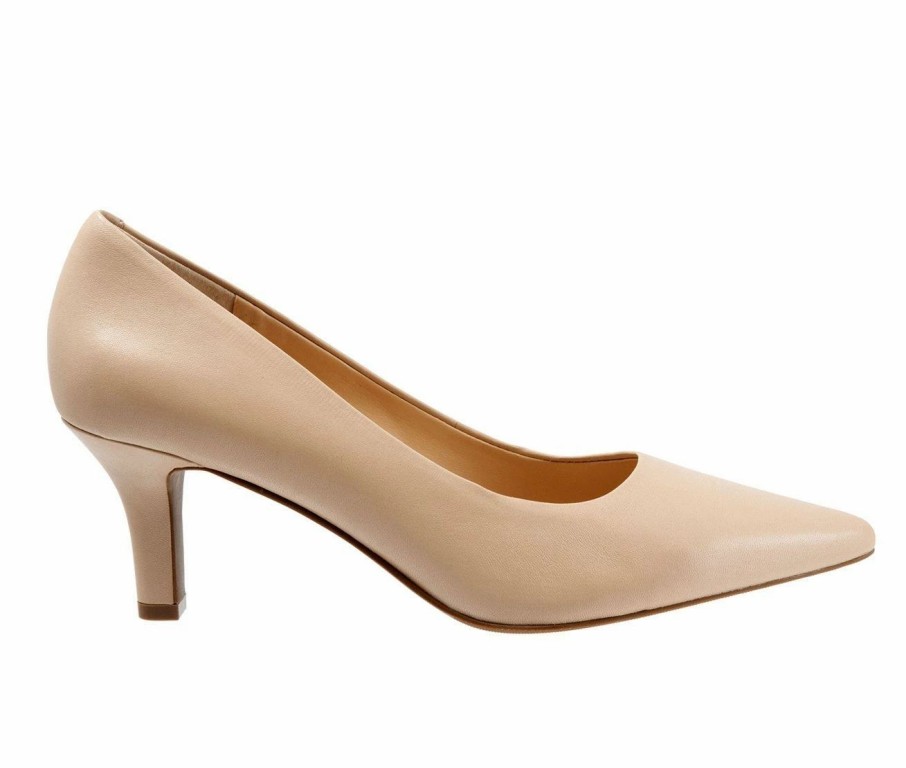 Pumps * | Best Reviews Of Women'S Trotters Noelle Pumps Nude