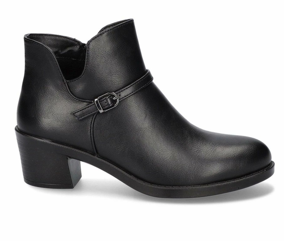 Ankle Boots And Booties * | Cheapest Women'S Easy Street Ellery Booties Black