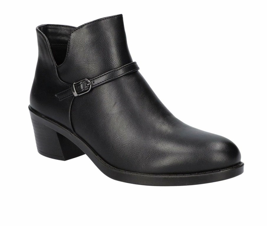 Ankle Boots And Booties * | Cheapest Women'S Easy Street Ellery Booties Black