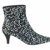 Heeled Boots * | Best Sale Women'S Impo Naja Sequin Heeled Booties Black/Silver