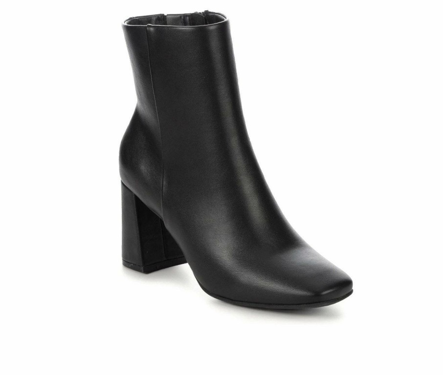 Heeled Boots * | Outlet Women'S Sugar Element Heeled Booties Black