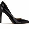 Pumps * | Budget Women'S Nine West Folowe Stilletto Pumps Black Patent