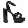 Platform Heels * | Best Pirce Women'S London Rag Nyle Platform Dress Sandals Black