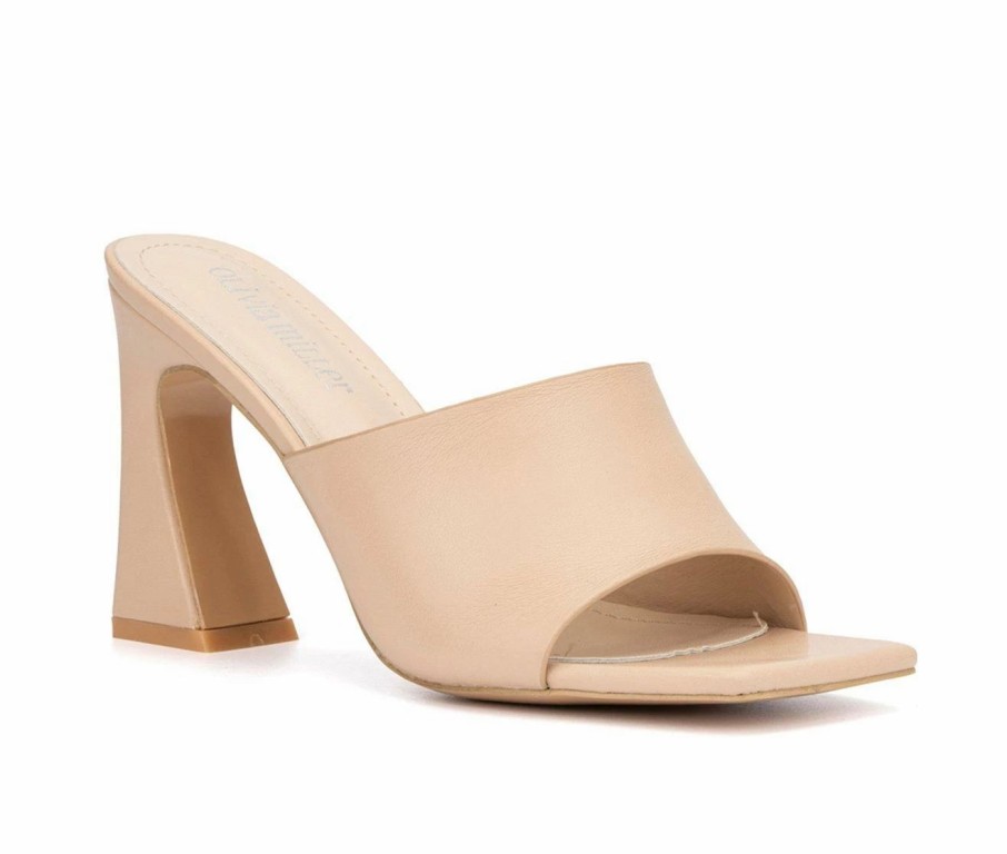 Heeled Sandals * | Best Pirce Women'S Olivia Miller Sally Dress Sandals Sand