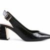 Pumps * | Coupon Women'S London Rag Gidget Block Heel Pumps Black