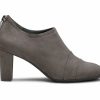 Ankle Boots And Booties * | Wholesale Women'S Aerosoles Sixth Ave Booties Grey Fabric