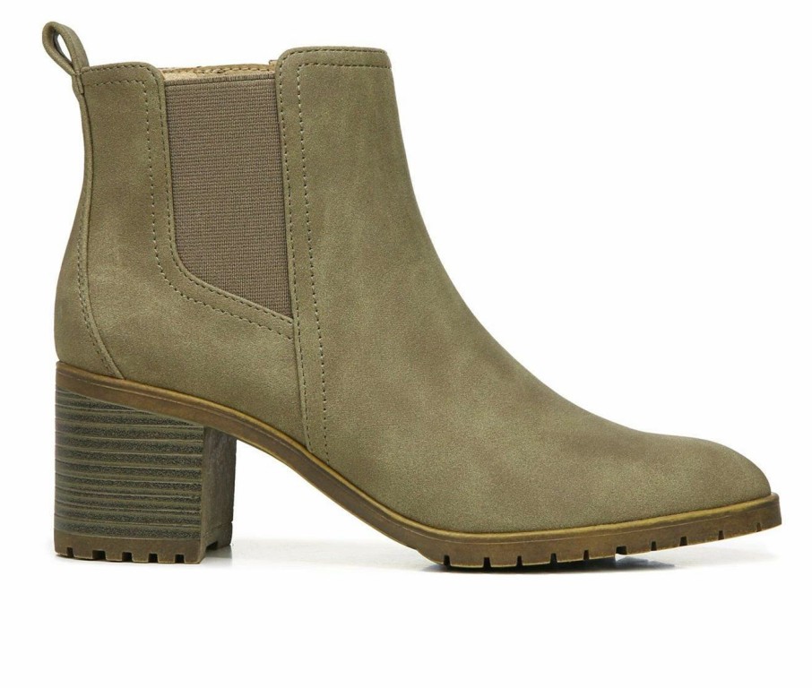 Heeled Boots * | New Women'S Lifestride Mesa Booties Desert Beige