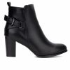 Heeled Boots * | Cheapest Women'S New York And Company Andra Heeled Booties Black