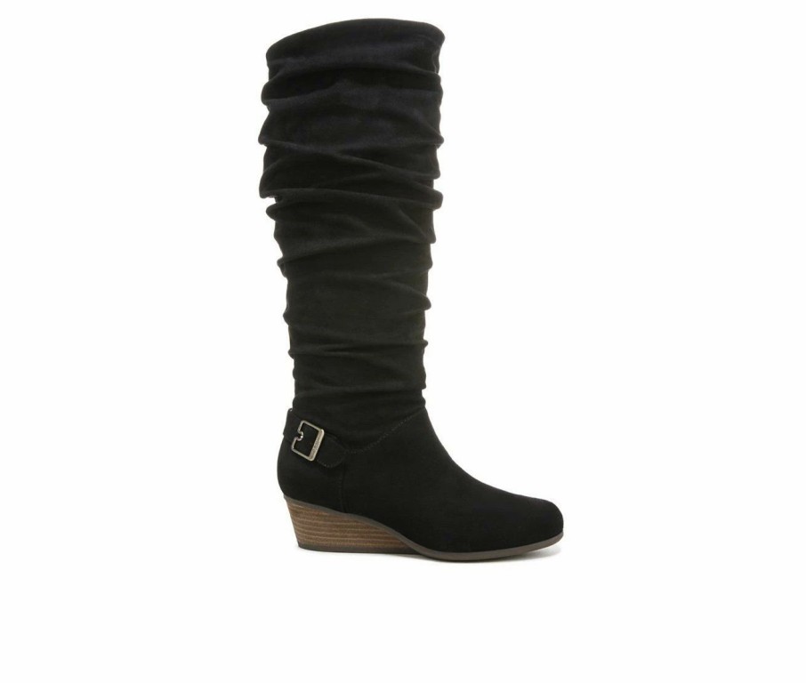 Knee High And Riding Boots * | Coupon Women'S Dr. Scholls Break Free Knee High Boots Black