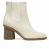 Heeled Boots * | Cheap Women'S Dr. Scholls Ride Away Heeled Chelsea Booties White Cap