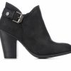 Ankle Boots And Booties * | Best Deal Women'S Daisy Fuentes Capri Heeled Booties Black