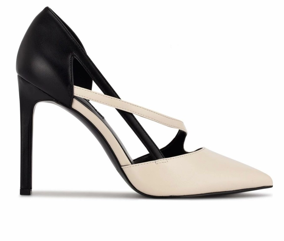 Pumps * | Top 10 Women'S Nine West Tens Pumps Cream/Black