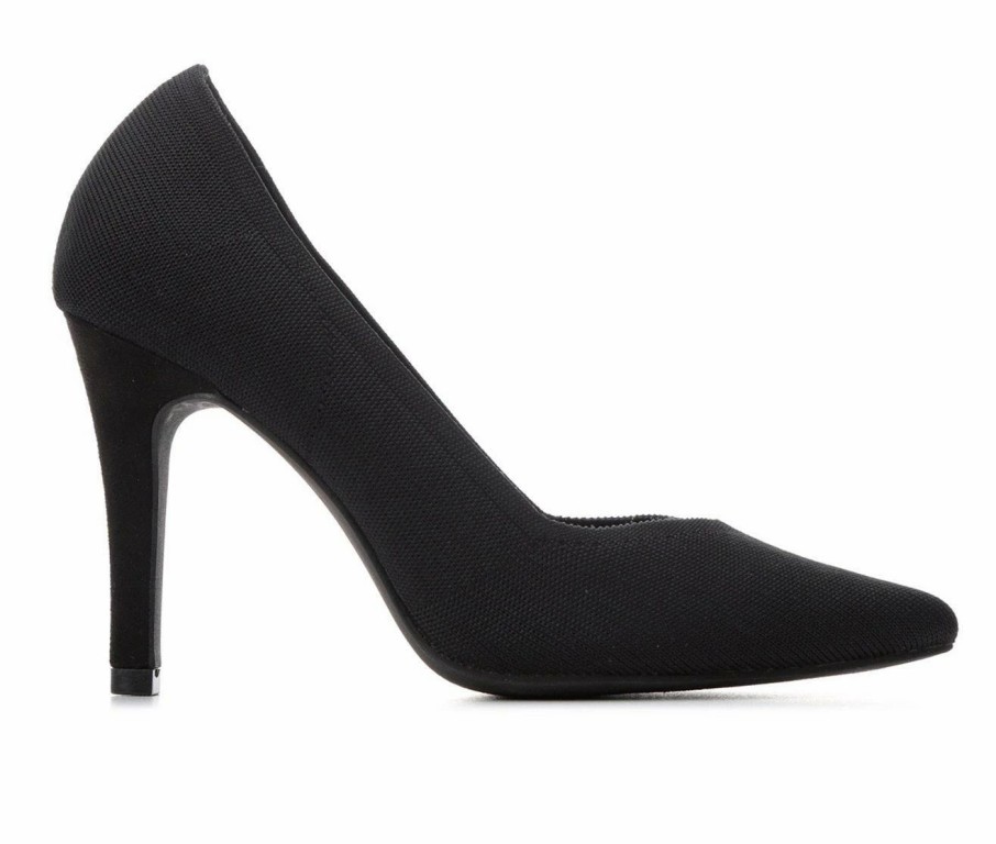 Pumps * | Deals Women'S Mia Maire Pumps Black Knit