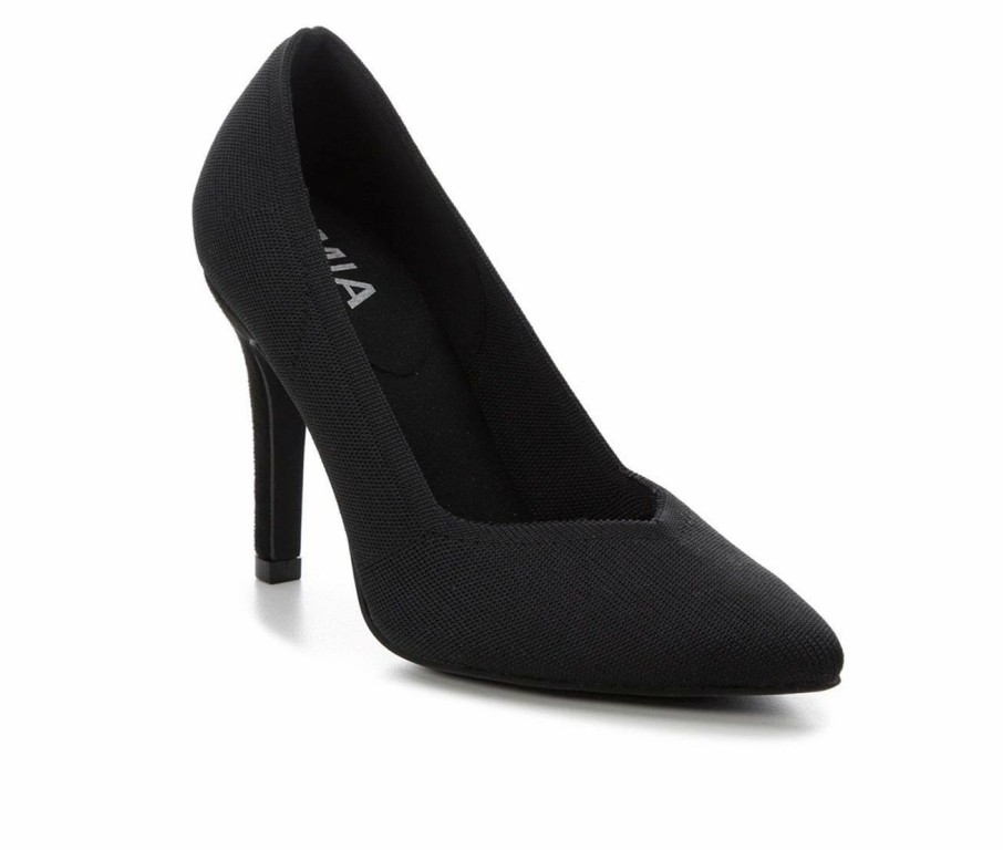 Pumps * | Deals Women'S Mia Maire Pumps Black Knit