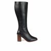 Heeled Boots * | Budget Women'S Journee Signature Tamori Knee High Boots Black