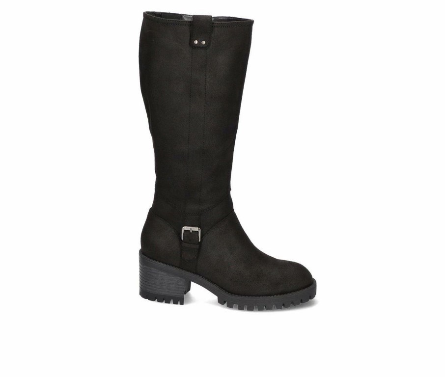 Knee High And Riding Boots * | Hot Sale Women'S Bella Vita Lorielle Plus Knee High Boots Black