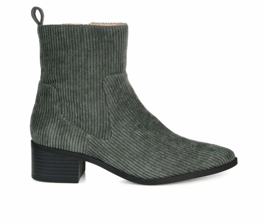 Heeled Boots * | Flash Sale Women'S Journee Collection Nolani Booties Green