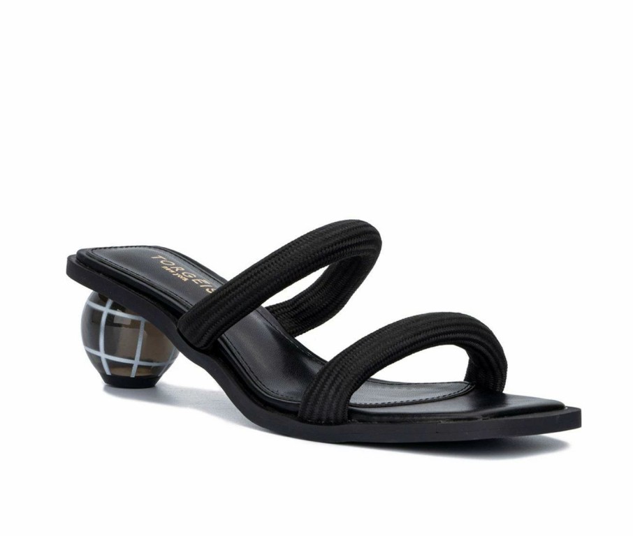 Heeled Sandals * | Coupon Women'S Torgeis Lily Dress Sandals Black