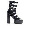 Platform Heels * | Brand New Women'S London Rag Sarouchi Platform Dress Sandals Black