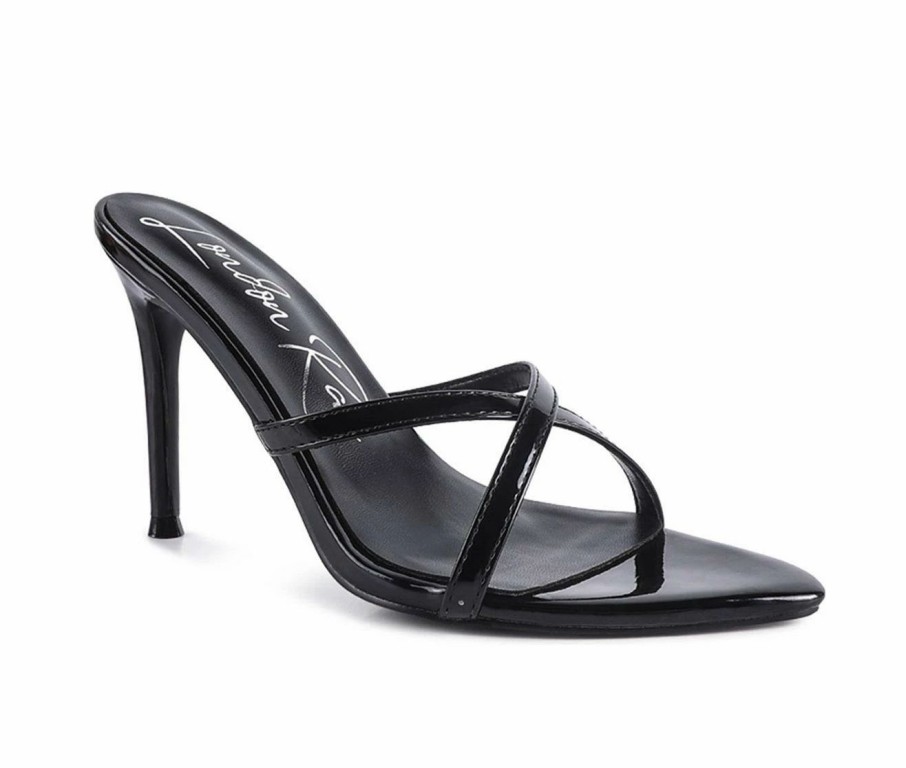 Stiletto Heels * | Discount Women'S London Rag Spellbound Dress Sandals Black