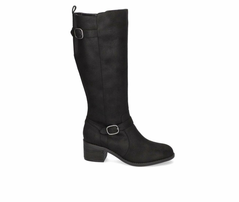 Knee High And Riding Boots * | Cheapest Women'S Bella Vita Baina Knee High Boots Black