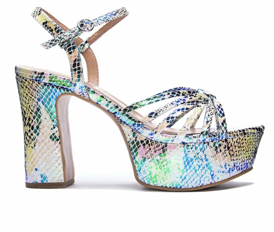 Heeled Sandals * | Top 10 Women'S Chinese Laundry Doll Platform Heels Opal Multi