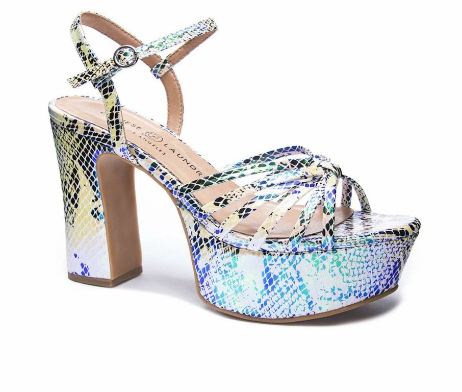 Heeled Sandals * | Top 10 Women'S Chinese Laundry Doll Platform Heels Opal Multi