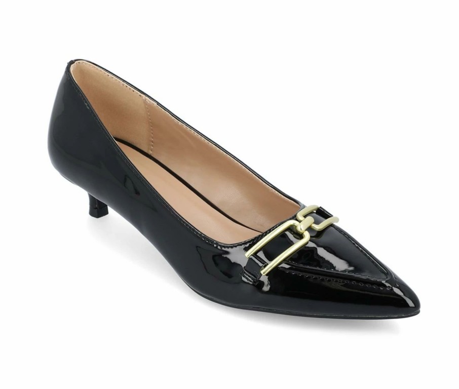 Pumps * | Top 10 Women'S Journee Collection Rumi Pumps Black