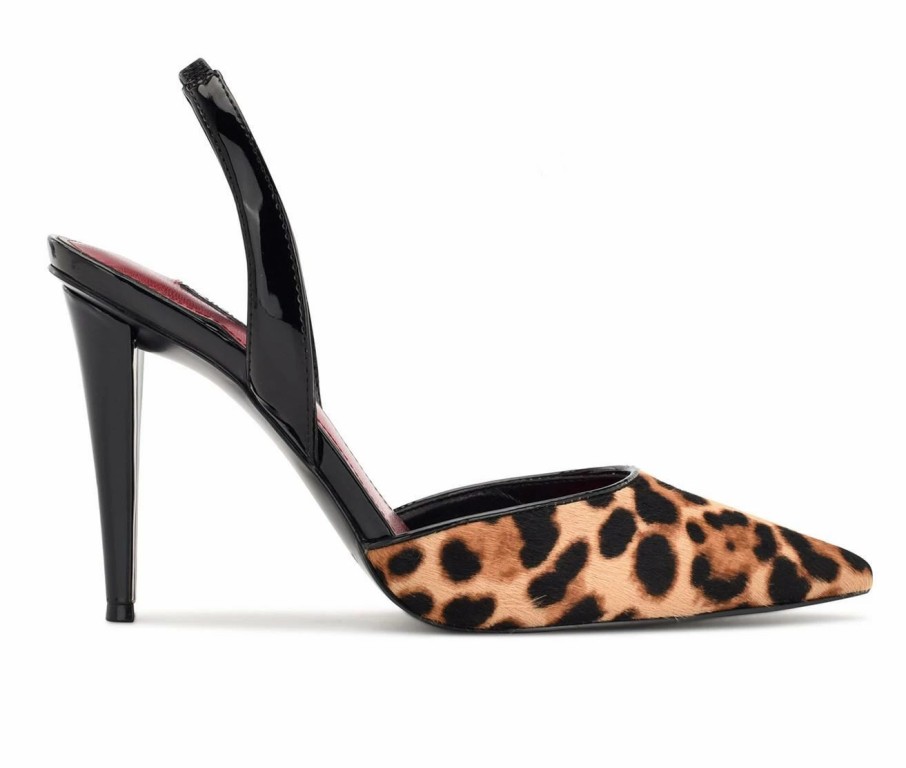 Pumps * | Buy Women'S Nine West Flory Pumps Leopard Multi