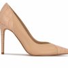 Pumps * | Cheap Women'S Nine West Flava Pumps Natural Croco