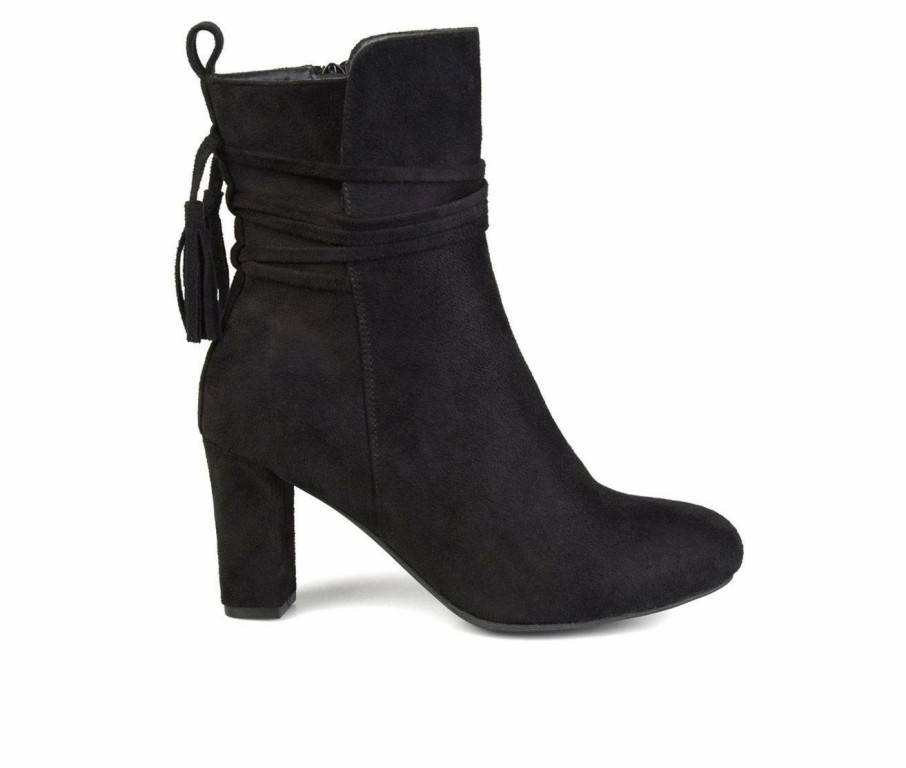 Heeled Boots * | Best Reviews Of Women'S Journee Collection Zuri Booties Black