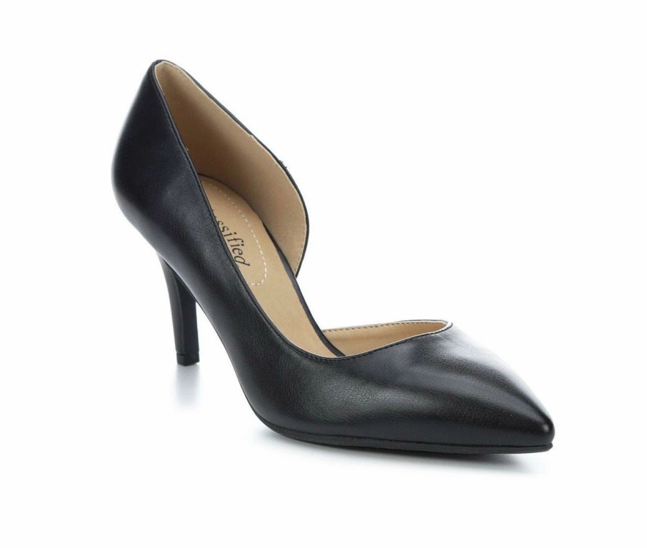 Pumps * | Hot Sale Women'S City Classified Rudy Pumps Black Pu