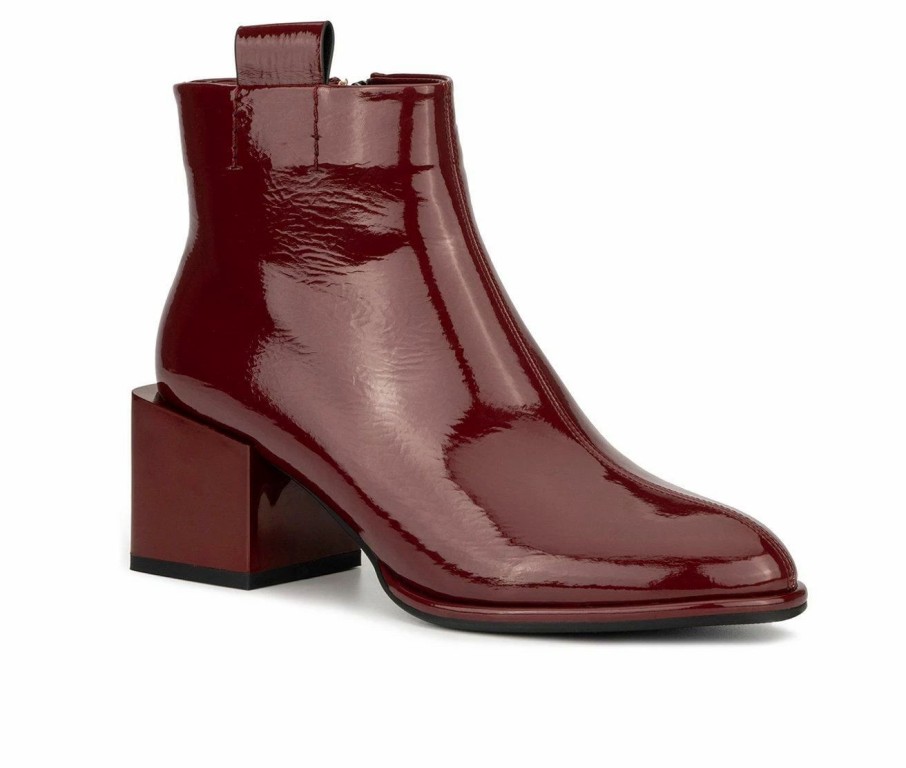 Ankle Boots And Booties * | Outlet Women'S Torgeis Monty Booties Burgundy