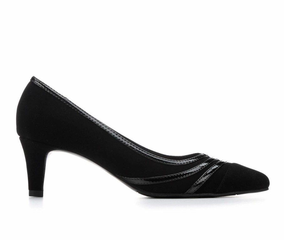 Pumps * | Brand New Women'S Easy Street Nobel Pumps Black Lamy