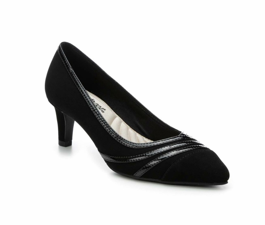 Pumps * | Brand New Women'S Easy Street Nobel Pumps Black Lamy