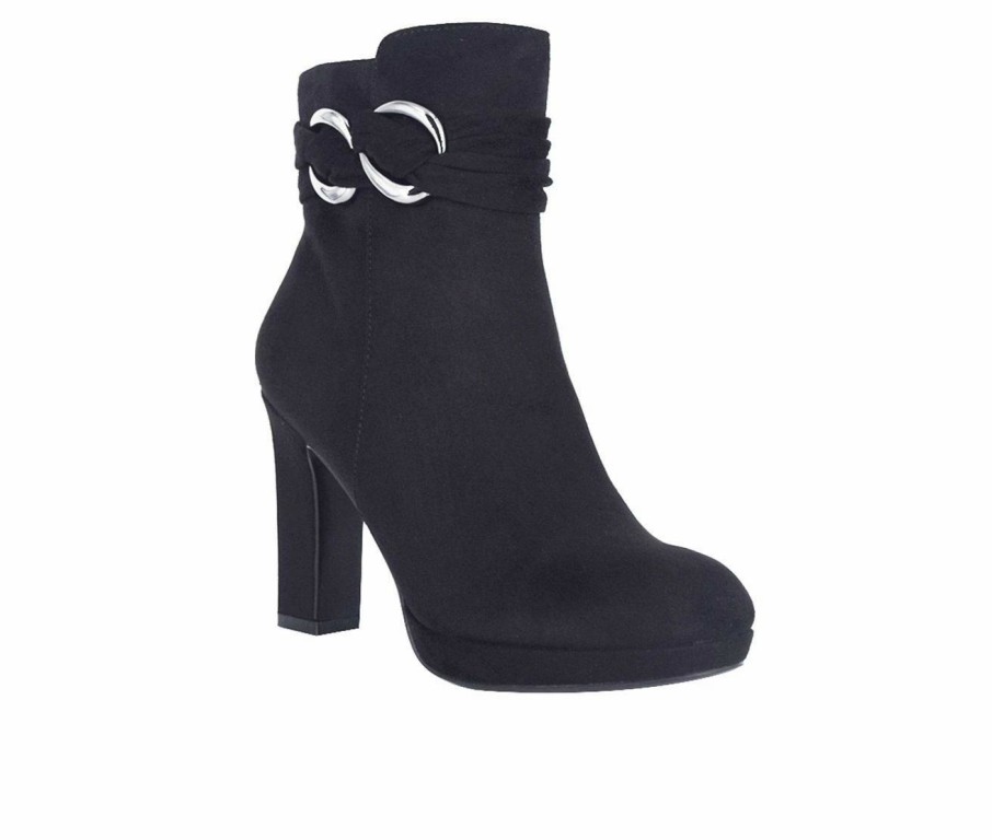 Heeled Boots * | Best Deal Women'S Impo Okier Booties Black