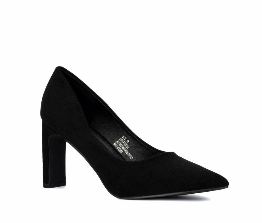 Pumps * | Deals Women'S New York And Company Luisa Pumps Black